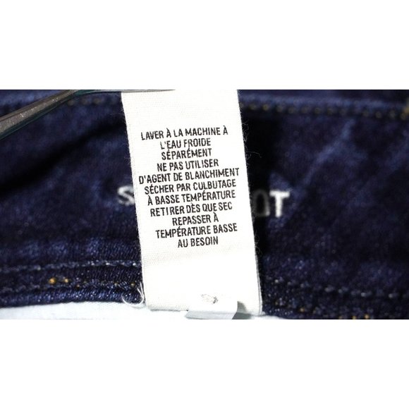 American Eagle Jeans Womens Size 0 Slim Boot Stretch Blue Denim 2010 AEO - Picture 11 of 11